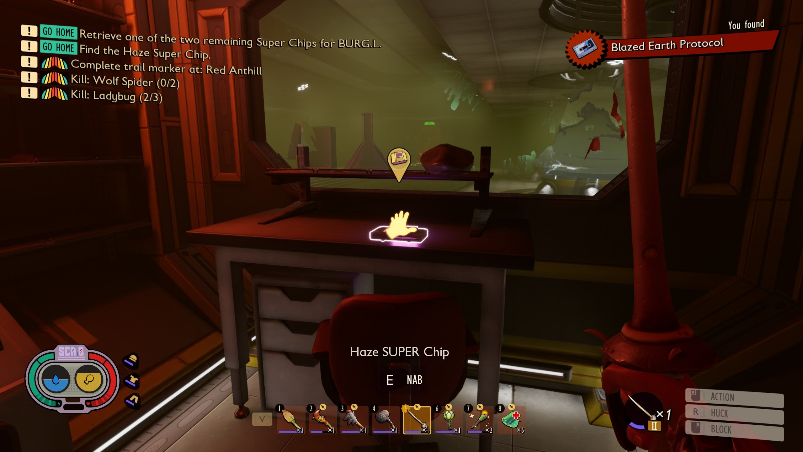 Grounded How to open the Haze lab and survive the gas VG247